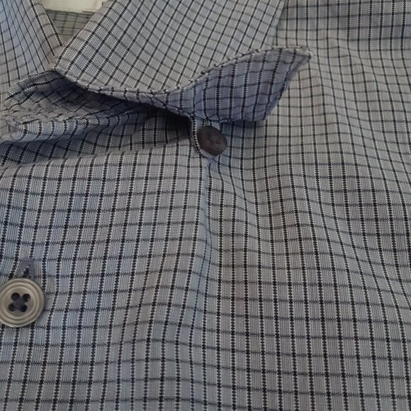 BALMAIN Paris SZ M 100% Cotton Men's Short Sleeved Button Down Shirt - Picture 4 of 14